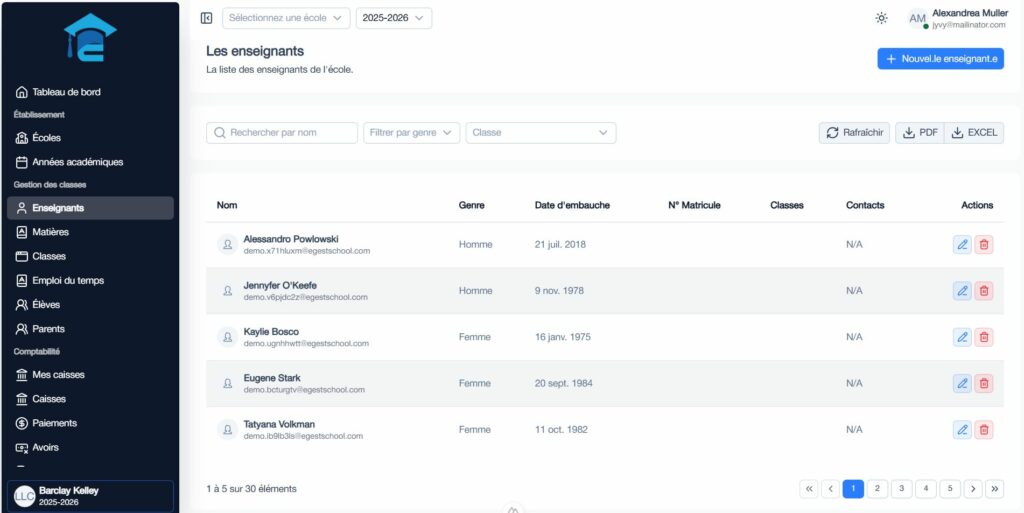 egestschool-teachers list